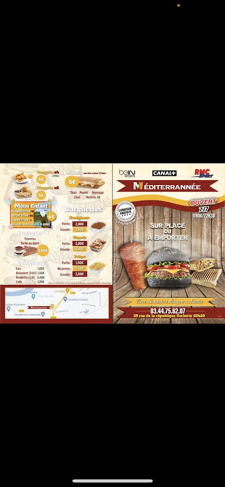 Le Mediterranée - Menu Image 2